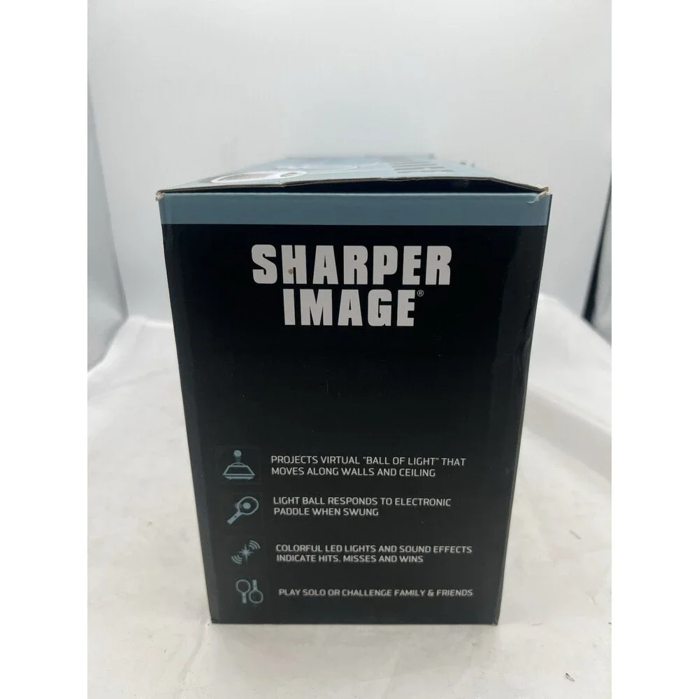 Sharper Image Virtual LED Space Pong Game for 1 or 2 Players